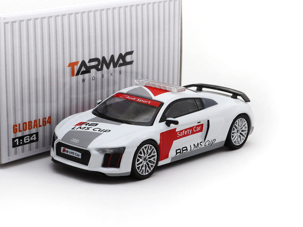 Tarmac Works 1/64 Audi R8 V10 Plus - Audi R8 LMS Cup Safety Car - GLOBAL64