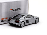 Tarmac Works GLOBAL64 1/64 Audi R8 V10 Plus Matt Silver - GLOBAL64