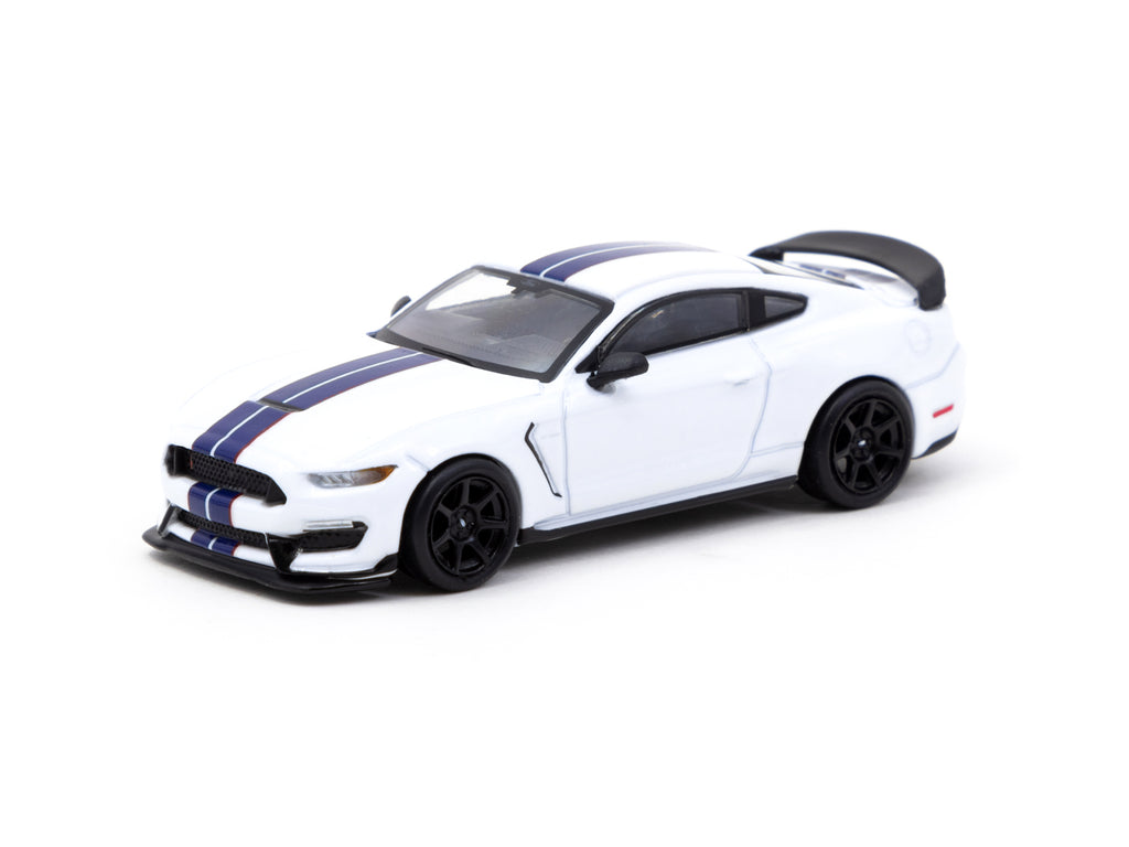 Tarmac Works 1/64 Ford Mustang Shelby GT350R White Metallic - GLOBAL64