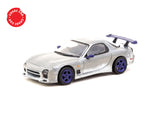 Tarmac Works 1/64 Mazda RX-7 FD3S Mazdaspeed A-Spec Innocent Blue Mica - GLOBAL64