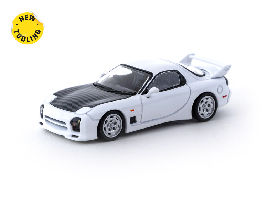 Tarmac Works 1/64 Mazda RX-7 (FD3S) Mazdaspeed A-Spec Chaste White - GLOBAL64