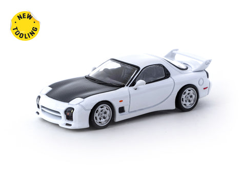 Tarmac Works 1/64 Mazda RX-7 (FD3S) Mazdaspeed A-Spec Chaste White - GLOBAL64