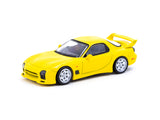 Tarmac Works 1/64 Mazda RX-7 (FD3S) Mazdaspeed A-Spec Competition Yellow Mica - GLOBAL64