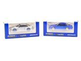 Tarmac Works 1/64 VERTEX Nissan Silvia S14 Blue Metallic - GLOBAL64