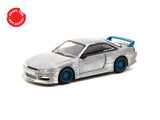 Tarmac Works 1/64 VERTEX Nissan Silvia S14  Blue Green Metallic - Japan Special Edition - GLOBAL64