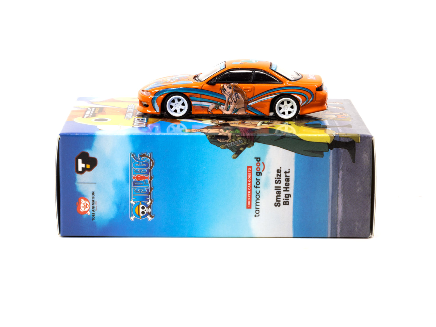 Model Car Collection VOL.1 - 6 Cars Set -Tarmac Works x One Piece COLL
