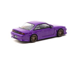 Tarmac Works 1/64 VERTEX Nissan Silvia S14 Purple Metallic - GLOBAL64