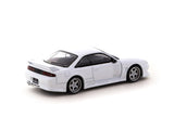 Tarmac Works 1/64 VERTEX Nissan Silvia S14 White - Lamley Special Edition - GLOBAL64