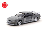 Tarmac Works 1/64 VERTEX Nissan Silvia S14 White - Lamley Special Edition - GLOBAL64