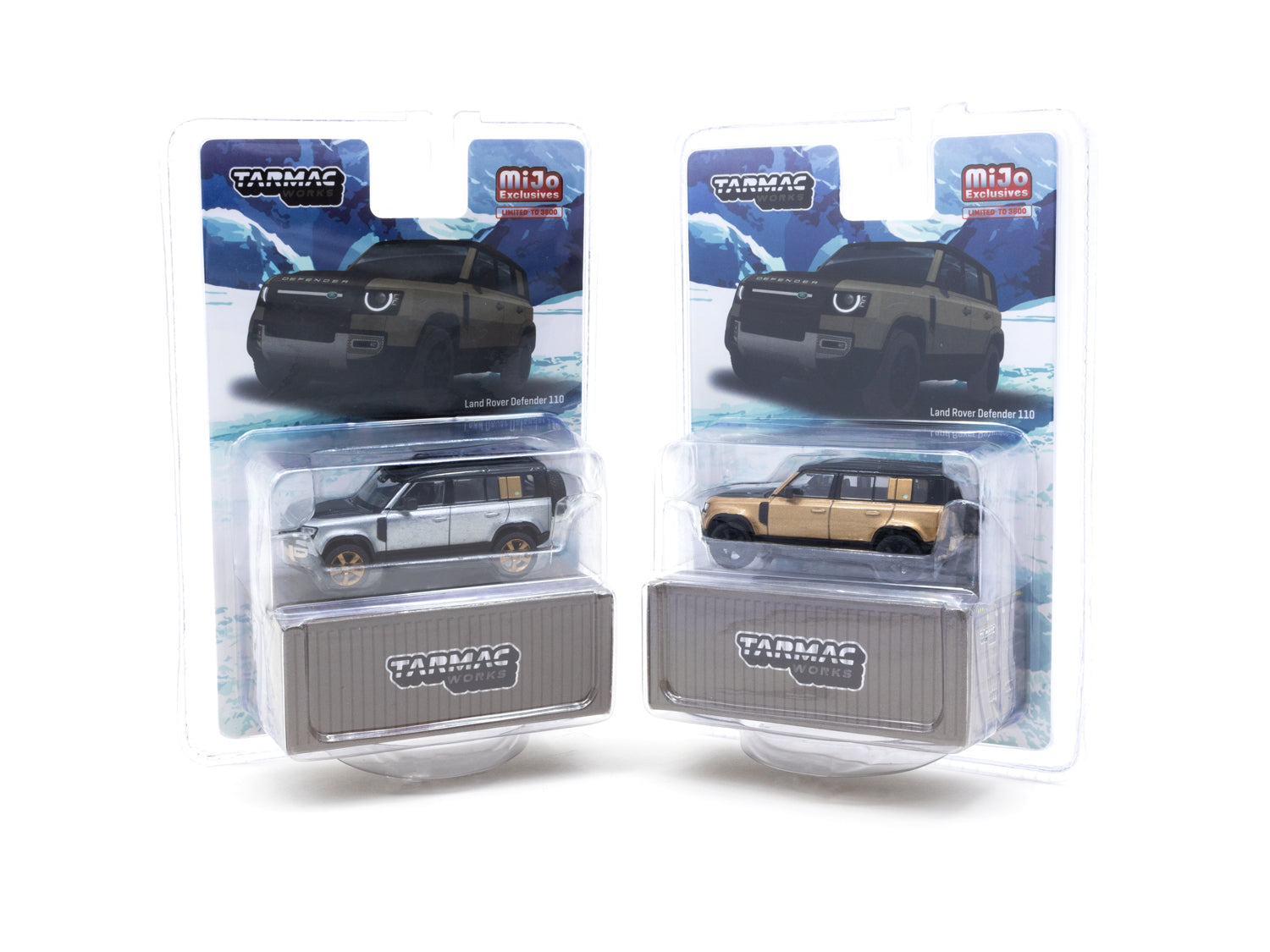 1/64 Land Rover Defender 110  Brown Metallic - MIJO Special Edition - Tarmac Works GLOBAL64