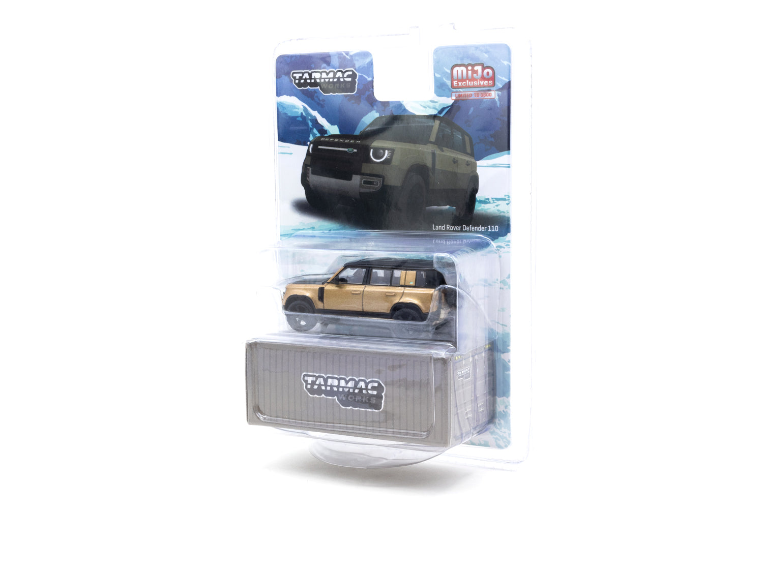 1/64 Land Rover Defender 110  Brown Metallic - MIJO Special Edition - Tarmac Works GLOBAL64