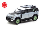 Tarmac Works 1/64 Land Rover Defender 110 Green Metallic - GLOBAL64