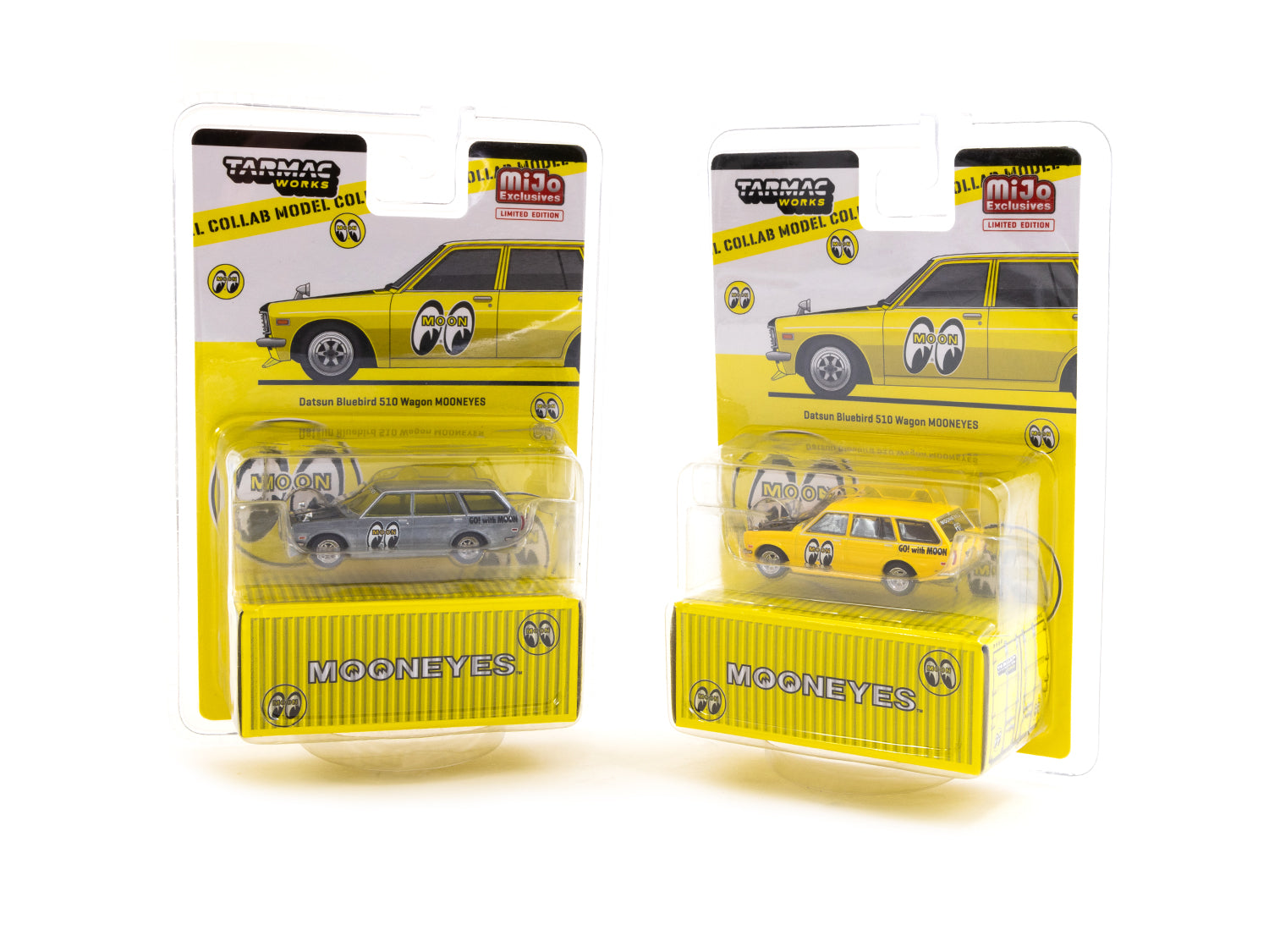 1/64 Datsun Bluebird 510 Wagon MOONEYES - MIJO Special Edition