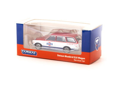 1/64 Datsun Bluebird 510 Wagon Service Car - Tarmac Works GLOBAL64
