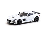 Tarmac Works 1/64 Mercedes-Benz SLS AMG Coupé Black Series White Metallic - Lamley Special Edition - GLOBAL64