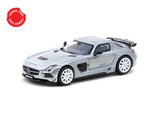 Tarmac Works 1/64 Mercedes-Benz SLS AMG Coupé Black Series White Metallic - Lamley Special Edition - GLOBAL64