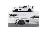Tarmac Works 1/64 Mercedes-Benz SLS AMG Coupé Black Series White Metallic - Lamley Special Edition - GLOBAL64