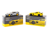 Tarmac Works 1/64 Mercedes-Benz SLS AMG Coupé Black Series Yellow Metallic - GLOBAL64