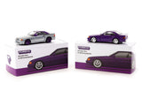 Tarmac Works 1/64 Mercedes-Benz SL 500 Koenig Specials Purple - GLOBAL64