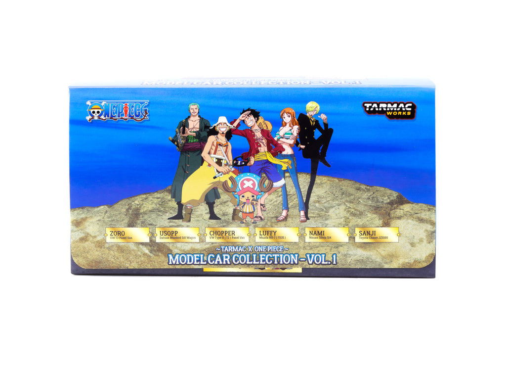 Tarmac Works x One Piece Model Car Collection VOL.1 - 6 Cars Set - COLLAB64