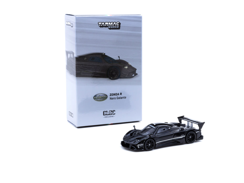 Tarmac Works 1/64 Pagani Zonda R Nero Galante - CLDC Special Edition - GLOBAL64