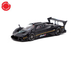 Tarmac Works 1/64 Pagani Zonda R Matt Black - GLOBAL64