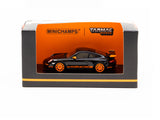 Minichamps x Tarmac Works 1/64 Porsche 911 GT3 RS Black - COLLAB64