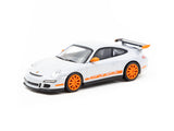 Minichamps x Tarmac Works 1/64 Porsche 911 GT3 RS Silver- COLLAB64