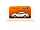 Minichamps x Tarmac Works 1/64 Porsche 911 GT3 RS Silver- COLLAB64