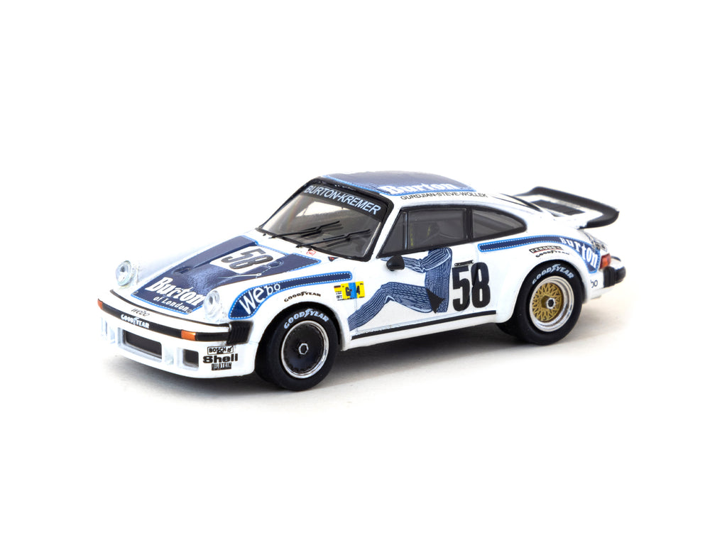 Minichamps x Tarmac Works 1/64 Porsche 934 Le Mans 24h 1977 #58 Class Winner - COLLAB64