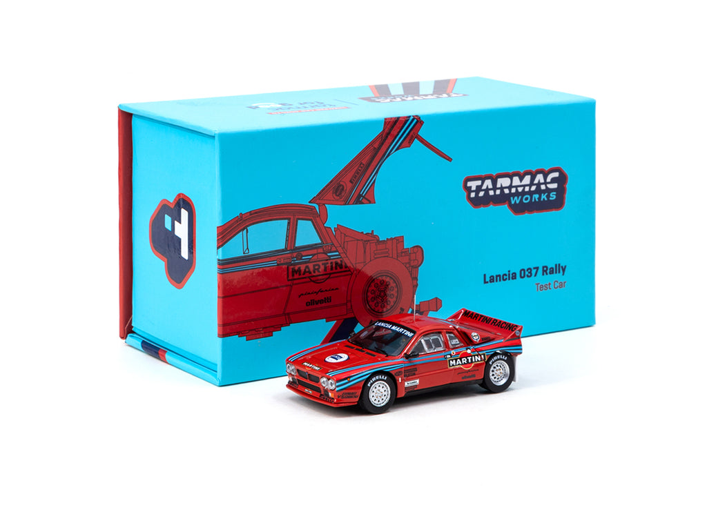 Tarmac Works 1/64 Lancia 037 Rally Test Car - HOBBY64+