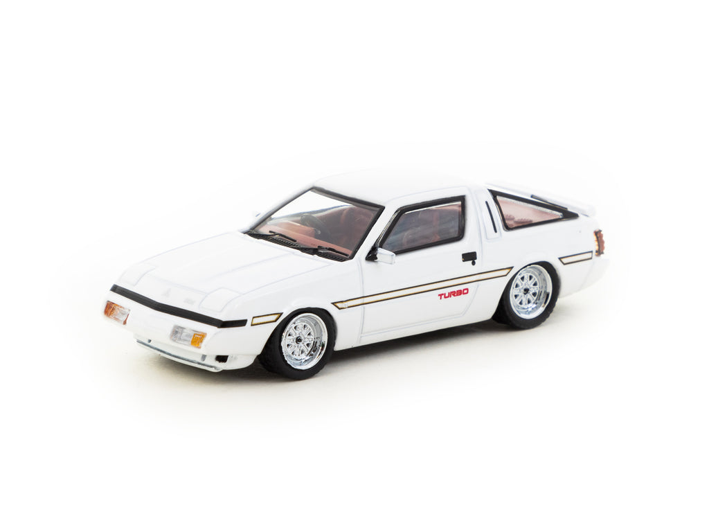 Tarmac Works 1/64 Mitsubishi Starion White Metallic - ROAD64