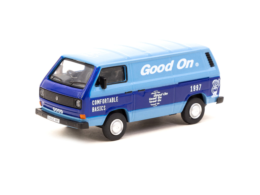 Schuco X Tarmac Works 1/64 Volkswagen T3 Panel Van - GOOD ON - COLLAB6