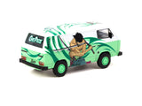 Tarmac Works x One Piece Model Car Collection VOL.1 - 6 Cars Set with Volkswagen Type II (T2) Panel Van Special Edition - COLLAB64