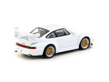 Schuco X Tarmac Works 1/64 Porsche 911 GT2 White - COLLAB64