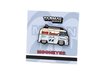 Volkswagen Type II T1 Panel Van - Mooneyes Lapel Pin - Tarmac Works x LEEN Customs