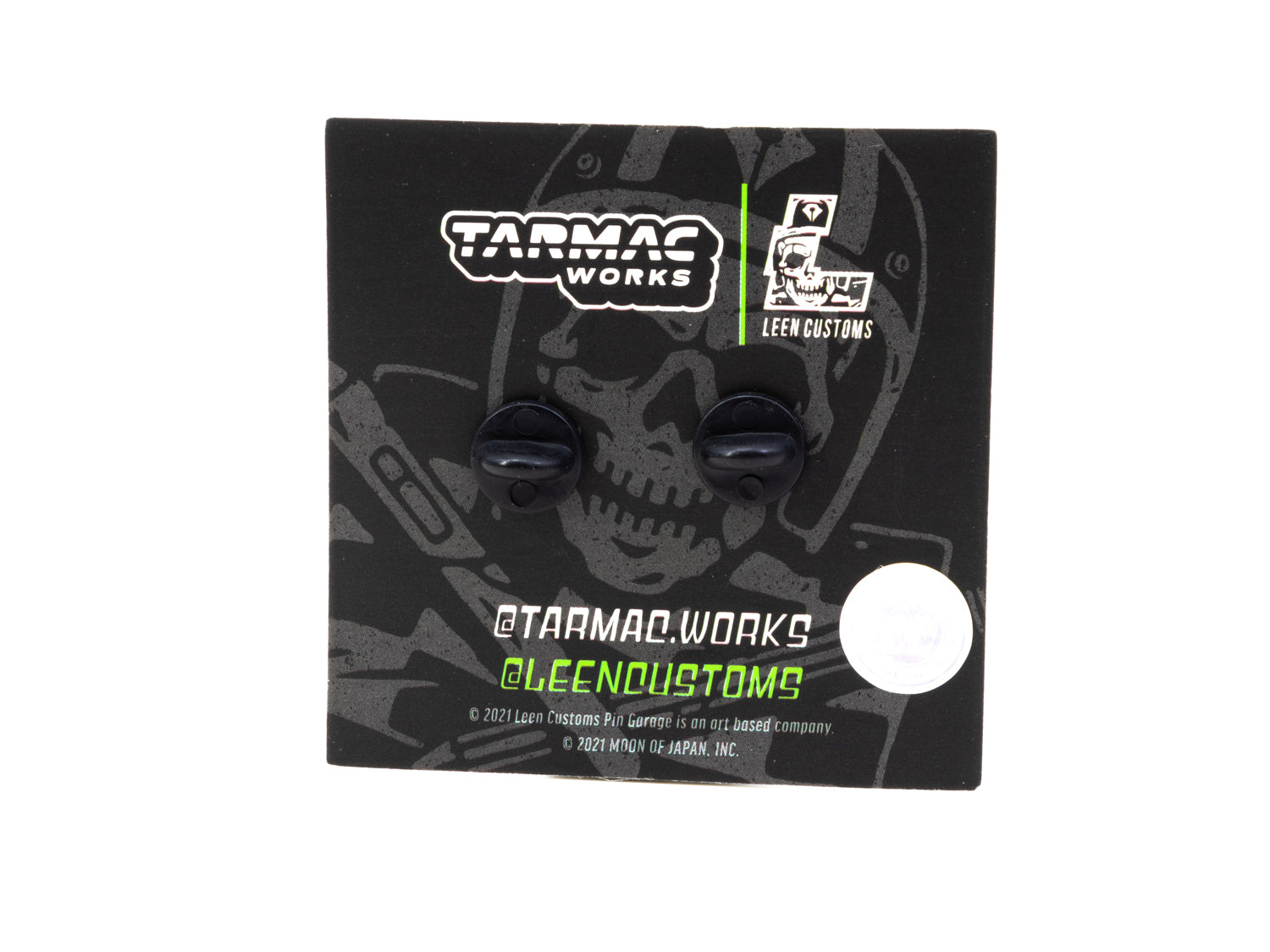 Volkswagen Type II T1 Panel Van - Mooneyes Lapel Pin - Tarmac Works x LEEN Customs