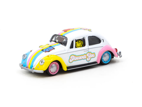 Schuco x Tarmac Works 1/64 Volkswagen Beetle Mr. Men & Little Miss- COLLAB64