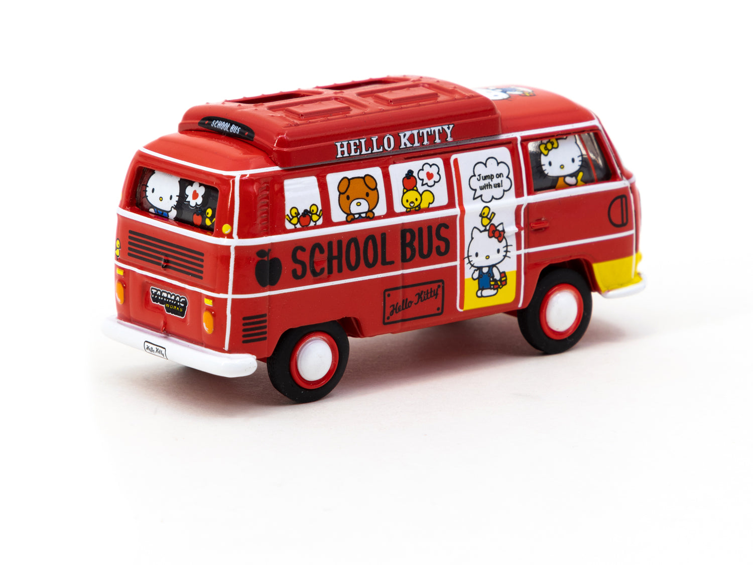 1/64 Volkswagen Type II (T2) Bus - Hello Kitty - Tarmac Works X Schuco