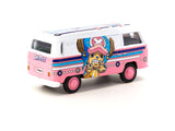 Tarmac Works x One Piece Model Car Collection VOL.1 - 6 Cars Set with Volkswagen Type II (T2) Panel Van Special Edition - COLLAB64