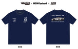 Tarmac Works X Moon Equipped X LOR T-Shirt Legion of Racers Asia Championship 2022