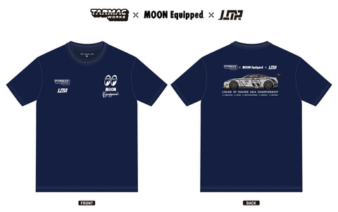 Tarmac Works X Moon Equipped X LOR T-Shirt Legion of Racers Asia Championship 2022