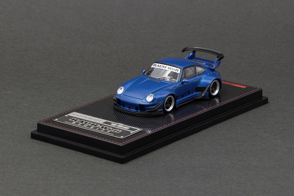 Ignition Model 1/64 RWB 993 Matte Blue Metallic