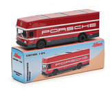 Schuco 1/64 Race Car Transporter - Porsche