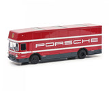 Schuco 1/64 Race Car Transporter - Porsche